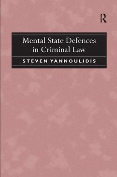 Mental State Defences in Criminal Law - Yannoulidis, Steven