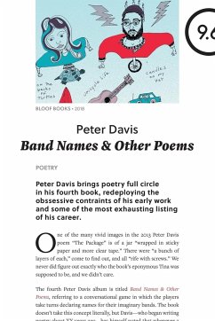 Band Names & Other Poems - Davis, Peter