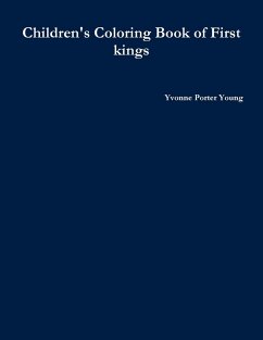 Children's Coloring Book of First kings - Young, Yvonne
