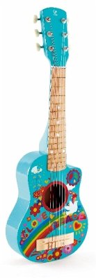 Hape E0600 - Gitarre, Gitalele, Ukulele, Flower Power, Musikinstrument