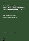 Einleitung; §§ 1-49 (eBook, PDF)