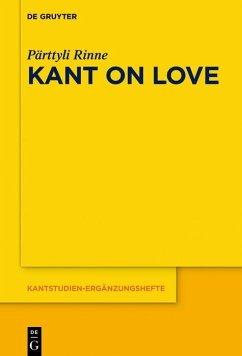 Kant on Love (eBook, ePUB) - Rinne, Pärttyli