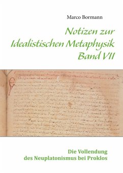 Notizen zur Idealistischen Metaphysik VII (eBook, ePUB) - Bormann, Marco