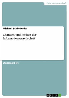 Informationsgesellschaft - Chance oder Risiko? (eBook, ePUB)