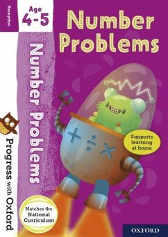 Progress with Oxford: Progress with Oxford: Number Problems Age 4-5 - Practise for School with Essential Maths Skills - Hodge, Paul