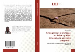 Changement climatique au Sahel: quelles innovations agricoles adoptées? - Zongo, Bétéo
