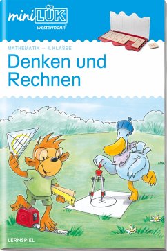 Cover miniLÜK. Denken und Rechnen 4