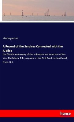 A Record of the Services Connected with the Jubilee - Anonym