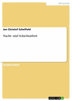 Nacht- und Schichtarbeit (eBook, ePUB) - Scheffold, Jan Christof