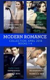 Modern Romance Collection: April 2018 Books 1 - 4: Castiglione's Pregnant Princess / Consequence of His Revenge / Imprisoned by the Greek's Ring / Blackmailed into the Marriage Bed (eBook, ePUB)