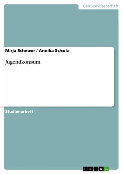 Jugendkonsum (eBook, ePUB) - Schnoor, Mirja; Schulz, Annika