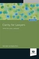 Clarity for Lawyers - Adler, Mark; Perry, Daphne