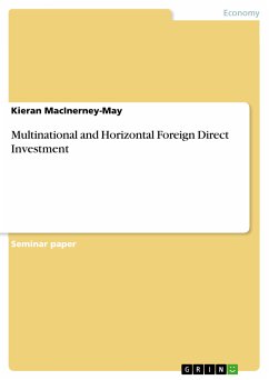 Multinational and Horizontal Foreign Direct Investment (eBook, ePUB)