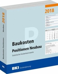 BKI Baukosten Positionen Neubau 2018