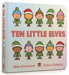 Ten Little Elves Board Book - Brownlow, Mike