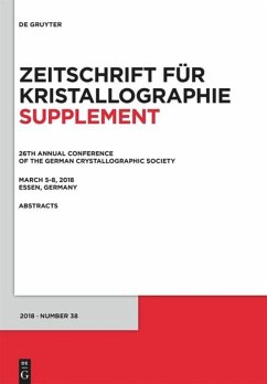 26th Annual Conference of the German Crystallographic Society, March 5¿8, 2018, Essen, Germany - Y