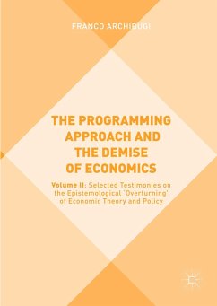 The Programming Approach and the Demise of Economics - Archibugi, Franco