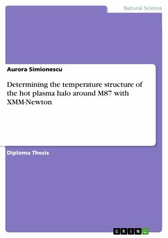 Determining the temperature structure of the hot plasma halo around M87 with XMM-Newton (eBook, ePUB) - Simionescu, Aurora