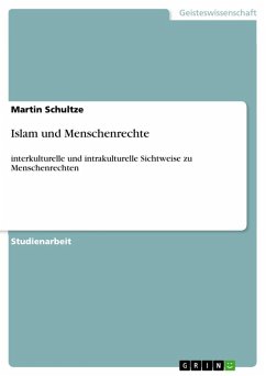 Islam und Menschenrechte (eBook, ePUB) - Schultze, Martin