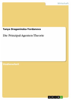 Die Prinzipal-Agenten-Theorie (eBook, ePUB)