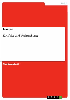 Konflikt und Verhandlung (eBook, ePUB)