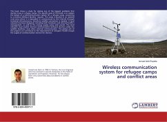 Wireless communication system for refugee camps and conflict areas