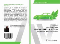 Fo¿rderung der Elektromobilita¿t in Bochum