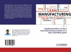 Implementation of lean manufacturing practice in a axle assembly plant