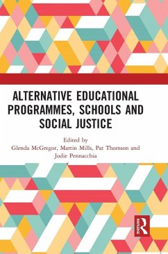 Cover Alternative Educational Programmes, Schools and Social Justice