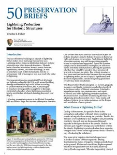 Lightning Protection for Historic Structures - Fisher, Charles E.