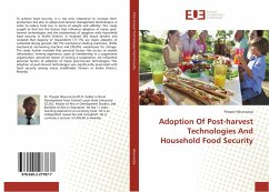 Adoption Of Post-harvest Technologies And Household Food Security - Nkurunziza, Prosper
