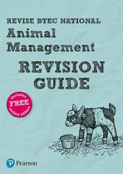 Cover Pearson REVISE BTEC National Animal Management Revision Guide inc online edition - for 2025 exams
