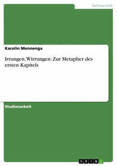 Irrungen, Wirrungen: Zur Metapher des ersten Kapitels (eBook, ePUB) - Mennenga, Karolin