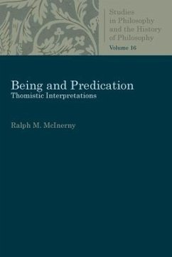 Being and Predication - McInerny, Ralph M