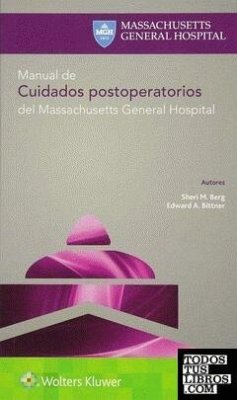 Cover Manual de cuidados postoperatorios del Massachusetts General Hospital