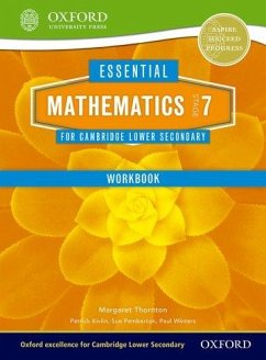 Cover Essential Mathematics for Cambridge Lower Secondary Stage 7 Workbook