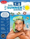 Daily Summer Activities: Between 7th Grade and 8th Grade, Grade 7 - 8 Workbook