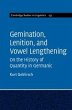 Gemination, Lenition, and Vowel... - Bild 1