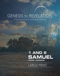 Genesis to Revelation: 1 and 2 Samuel Participant Book - Johnson, Frank