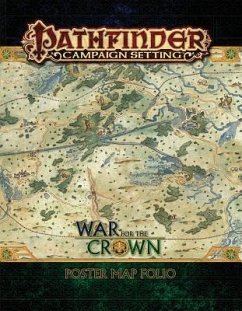 Pathfinder Campaign Setting: War for the Crown Poster Map Folio - Paizo Publishing