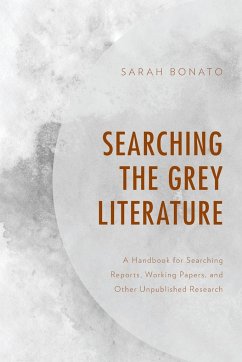 Searching the Grey Literature - Bonato, Sarah