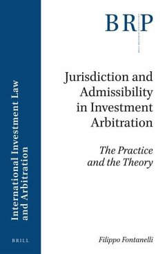 Jurisdiction and Admissibility in Investment Arbitration - Fontanelli, Filippo