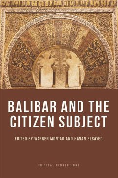 Balibar and the Citizen Subject - Montag, Warren