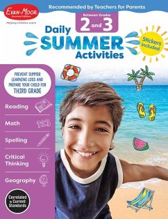 Daily Summer Activities: Between 2nd Grade and 3rd Grade, Grade 2 - 3 Workbook - Evan-Moor Educational Publishers