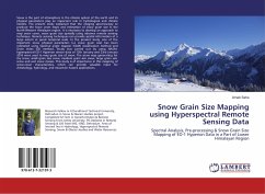 Snow Grain Size Mapping using Hyperspectral Remote Sensing Data