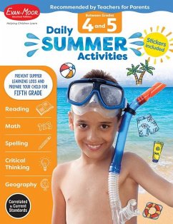 Daily Summer Activities: Between 4th Grade and 5th Grade, Grade 4 - 5 Workbook - Evan-Moor Educational Publishers