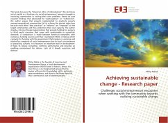 Achieving sustainable change - Research paper - Ndeta, Philip