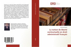 La notion de liberté contractuelle en droit administratif français - Ajjoub, Muhannad