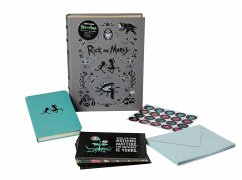 Rick and Morty Deluxe Note Card Set (with Keepsake Book Box) - Insight Editions