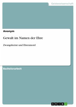 Gewalt im Namen der Ehre (eBook, ePUB)